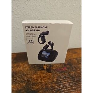A16 Mini Pro Stereo Earphone Wireless Bluetooth Earbuds 40 HRS Playtime